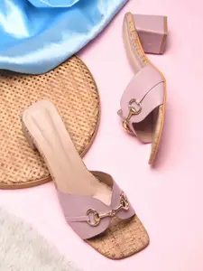 Froh Feet Women Embellished Block Sandals