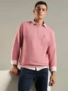 Tommy Hilfiger Europe Round Neck Pure Cotton Pullover Sweatshirt