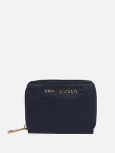 Van Heusen Woman Textured Zip Around Wallet