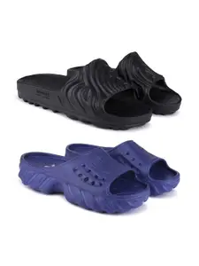BERSACHE Men Rubber Sliders
