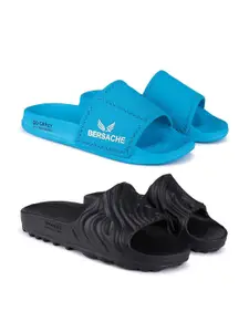 BERSACHE Men Rubber Sliders