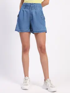 Global Republic Women High-Rise Tencel Shorts