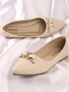 CORSICA Women Textured Bows Flats