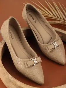 CORSICA Women Textured Bows Flats