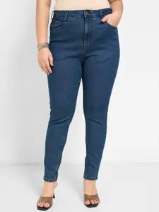 Honey Curvytude by Pantaloons Women Skinny Fit High-Rise Jeans