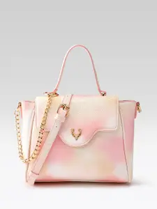 Allen Solly Textured Structured Satchel