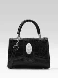 Van Heusen Animal Textured Structured Satchel