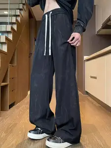 StyleCast x Revolte Men Loose Fit Mid-Rise Trousers