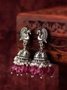 Anouk Artificial Beaded Dome Shaped Jhumkas