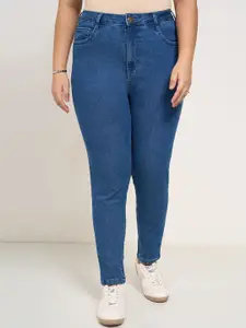 Honey Curvytude by Pantaloons Women Skinny Fit High-Rise Jeans