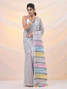 Arhi Striped Pure Cotton Saree