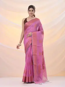 Arhi Woven Design Zari Silk Blend Saree