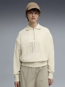 Puma Premium Essentials Women Oversized Crew Sweatshirt