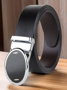 Provogue Men Textured Leather Reversible Formal Belt