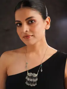 JAYPORE Silver Necklace