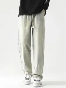 StyleCast x Revolte Men Relaxed Fit Mid-Rise Light Fade Jeans