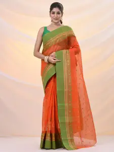 Arhi Woven Design Pure Cotton Taant Saree