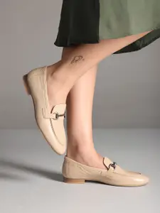 Kenneth Cole Women Leather Horsebit Loafers