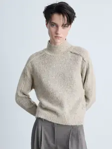 MANGO High Neck Pullover