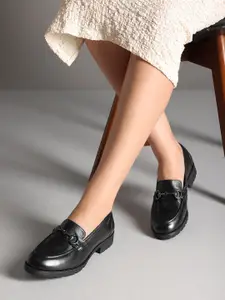 Kenneth Cole Women Leather Horsebit Loafers