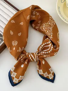 QUECY Women Paisley Printed Scarf