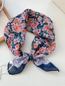 QUECY Women Printed Linen Scarf