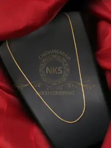 Arudhras fashion jewels Gold-Plated Brass Necklace