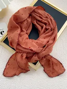 QUECY Women Embroidered Scarf