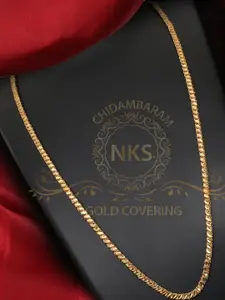 Arudhras fashion jewels Gold-Plated Brass Necklace