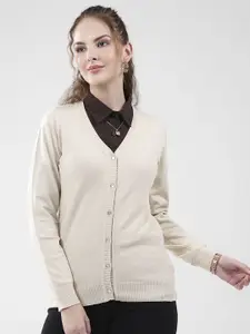 Monte Carlo Women V-Neck Cardigan Sweater