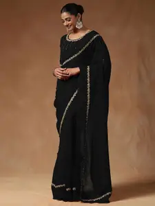 Saree mall Beads and Stones Tissue Sarees