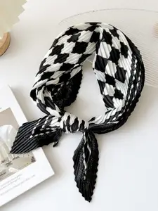 QUECY Women Checked Scarf