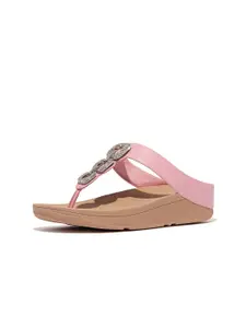 fitflop Leather Wedge Heels Sandals