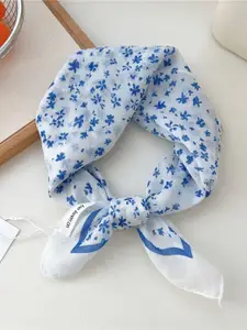 QUECY Women Self Design Printed Scarf