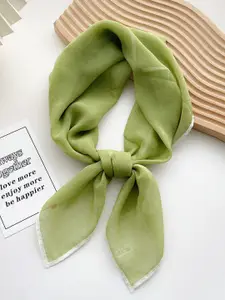 QUECY Women Taping Border Scarf