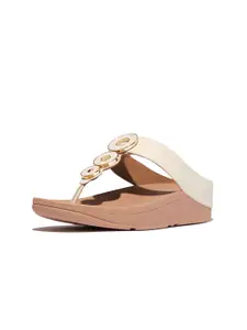 fitflop Women Leather Western - Embellished Wedge Sandals