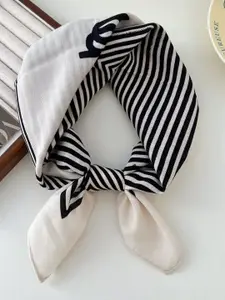 QUECY Women Striped Scarf