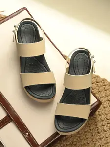 The Roadster Lifestyle Co. Women Open Toe Wedge Heel Sandals