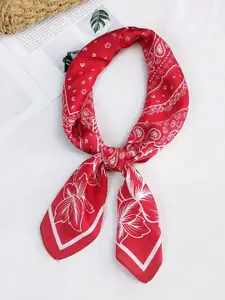 QUECY Women Paisley Printed Scarf
