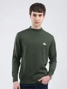 Monte Carlo Men Plus Size Turtle Neck Pullover