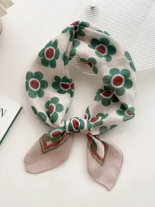 QUECY Women Floral Printed Scarf