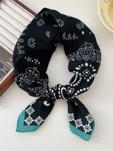 QUECY Women Paisley Printed Scarf