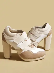 TIESTA Women Colourblocked Heels