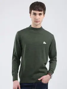 Monte Carlo Men Solid Turtle Neck Pullover