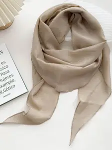 QUECY Women Solid Scarf