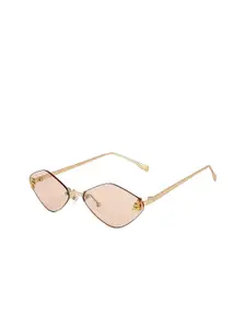 HASHTAG EYEWEAR Women Rectangle Sunglasses with UV Protected Lens