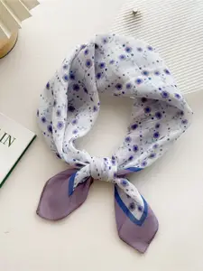 QUECY Women Floral Printed Scarf