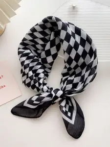 QUECY Women Checked Scarf