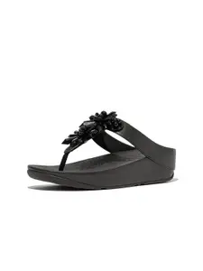 fitflop Women Leather Wedge Heel Sandals