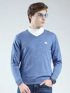 Monte Carlo Men V-Neck Woollen Pullover